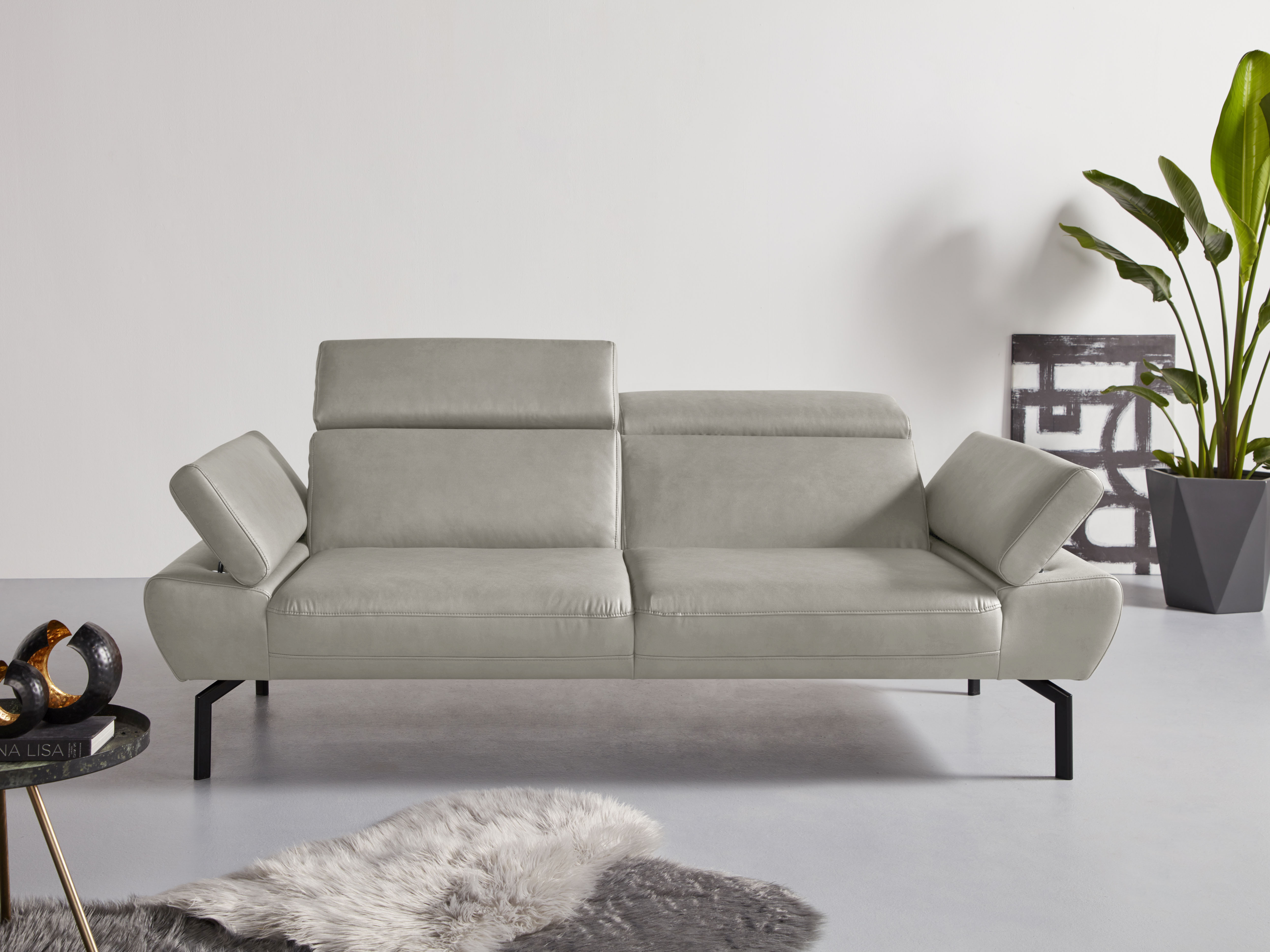 Places of Style 2,5-Sitzer "Trapino Luxus", wahlweise mit Rückenverstellung günstig online kaufen