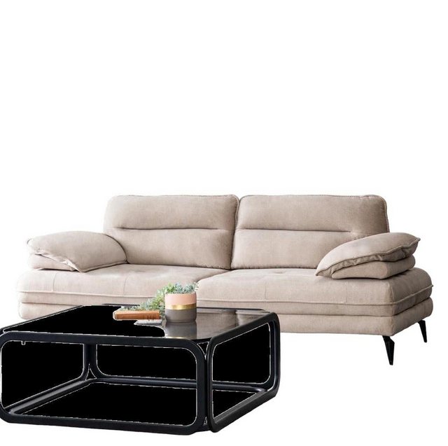 JVmoebel Sofa Bequeme Sofa Couch Dreisitzer Italienisches Design Luxus, Mad günstig online kaufen