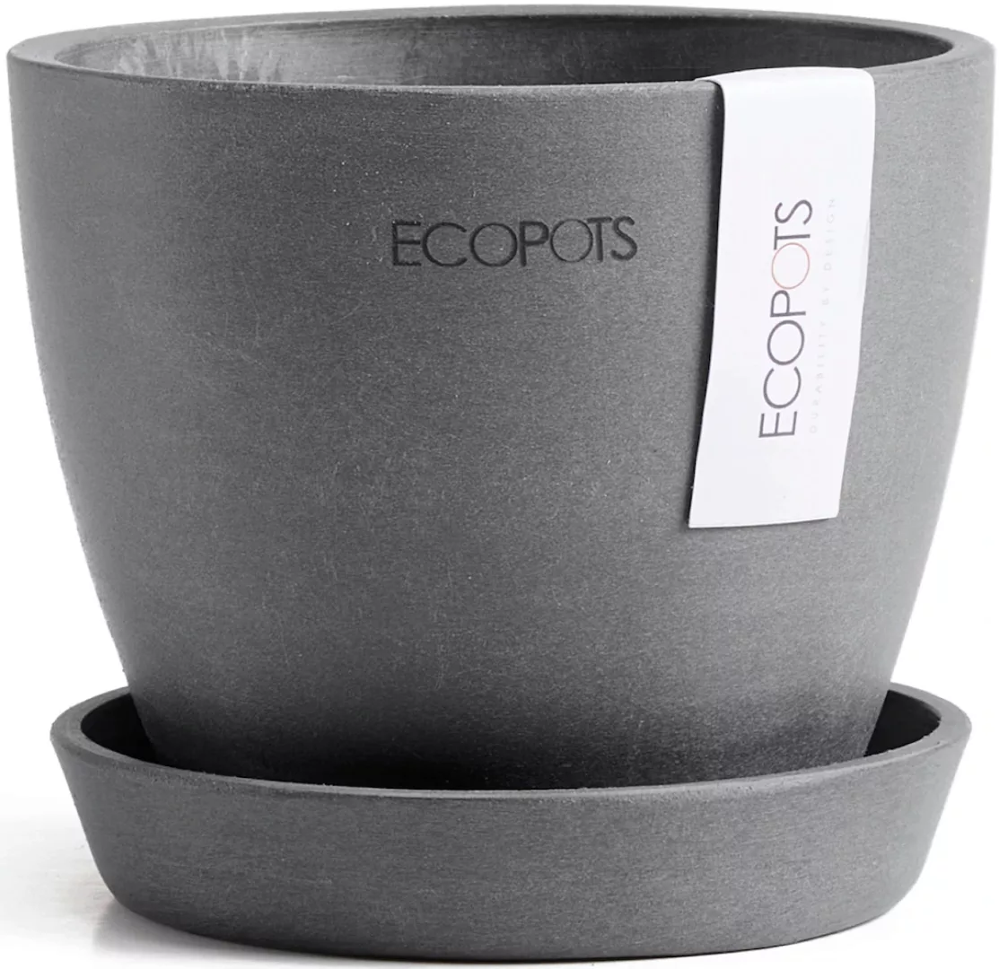 ECOPOTS Blumentopf "Antwerp Mini 11 Grau", für den Innenbereich günstig online kaufen