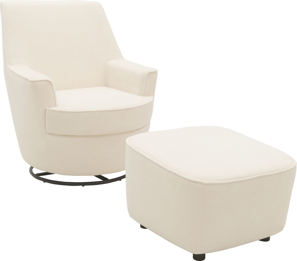 INOSIGN Drehsessel "HETTY, Drehsessel mit Wippfunktion und Hocker; Lesesess günstig online kaufen