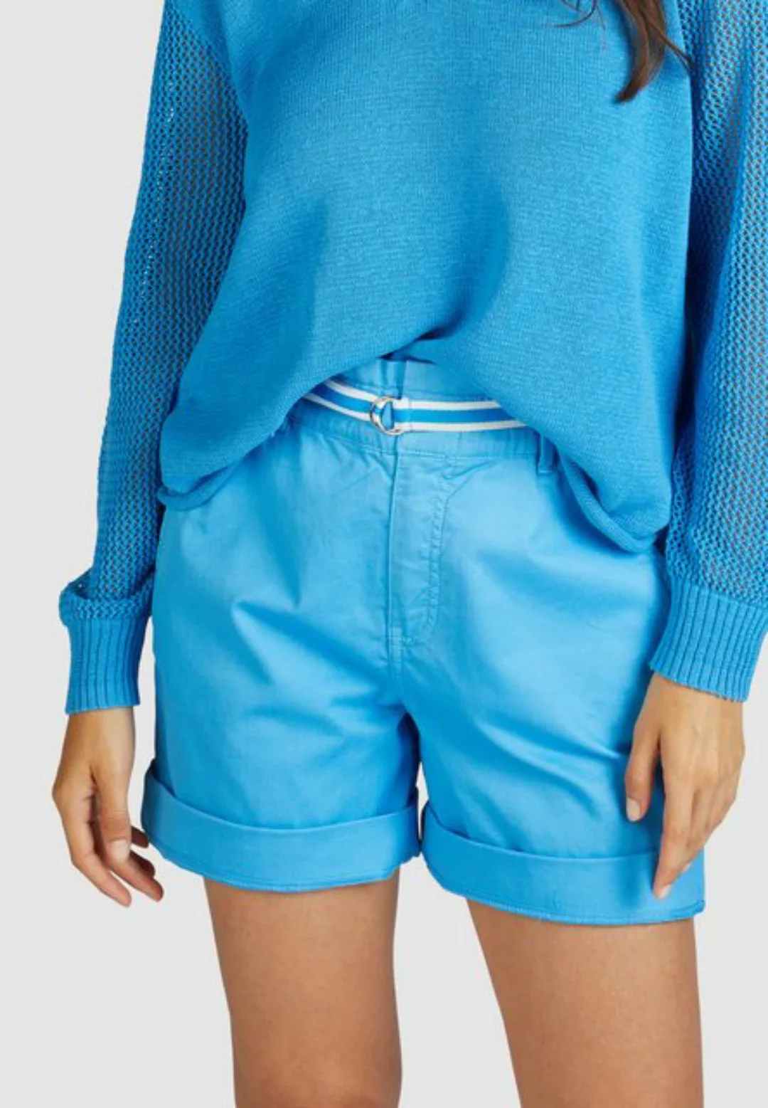 MARC AUREL Shorts aus leichter strukturierter Baumwollmischung günstig online kaufen