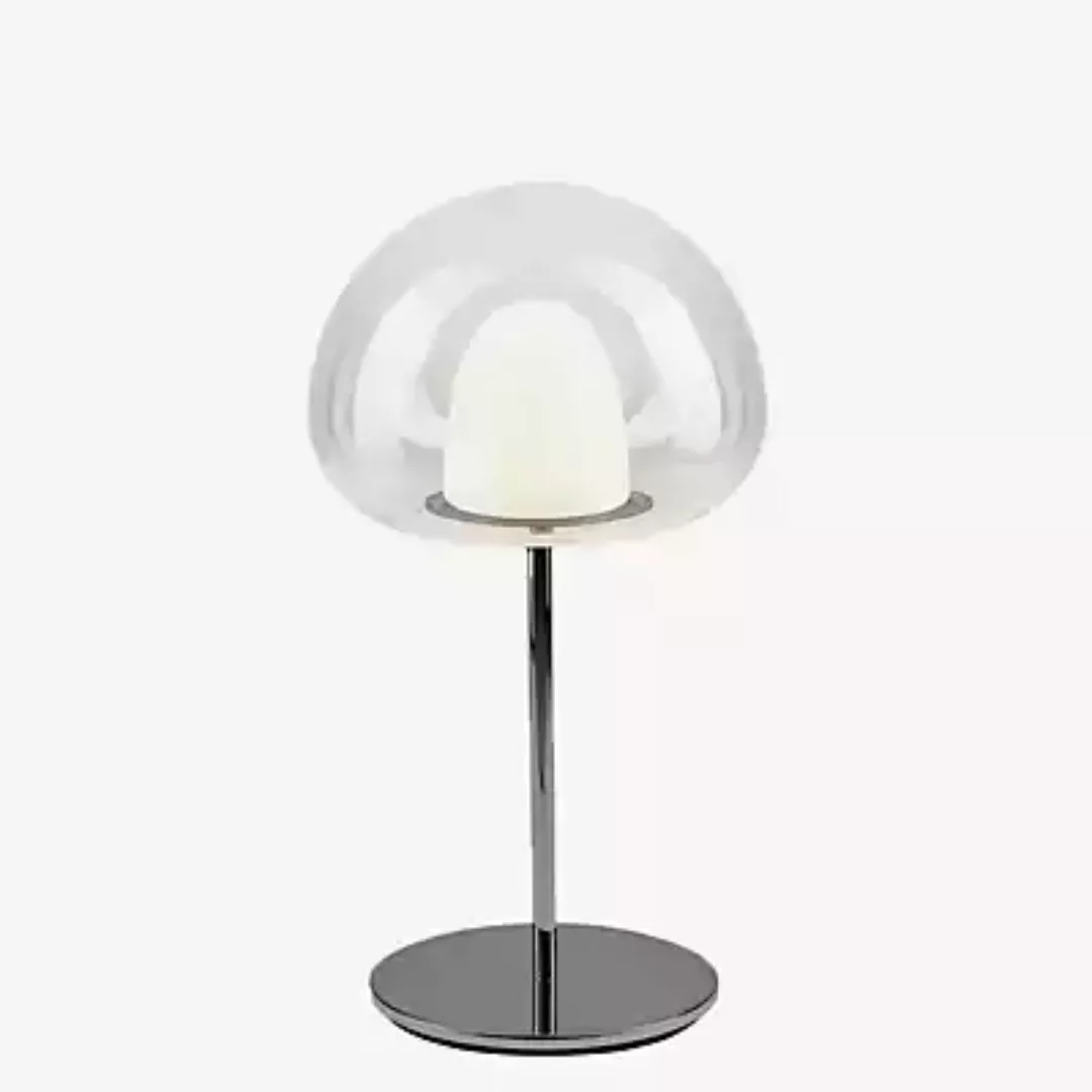 Fontana Arte Thea Tischleuchte LED, grau/weiß - ø36 cm günstig online kaufen
