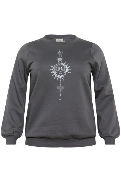 KAFFE Curve Fleecepullover Sweatshirt KCsunna plus günstig online kaufen