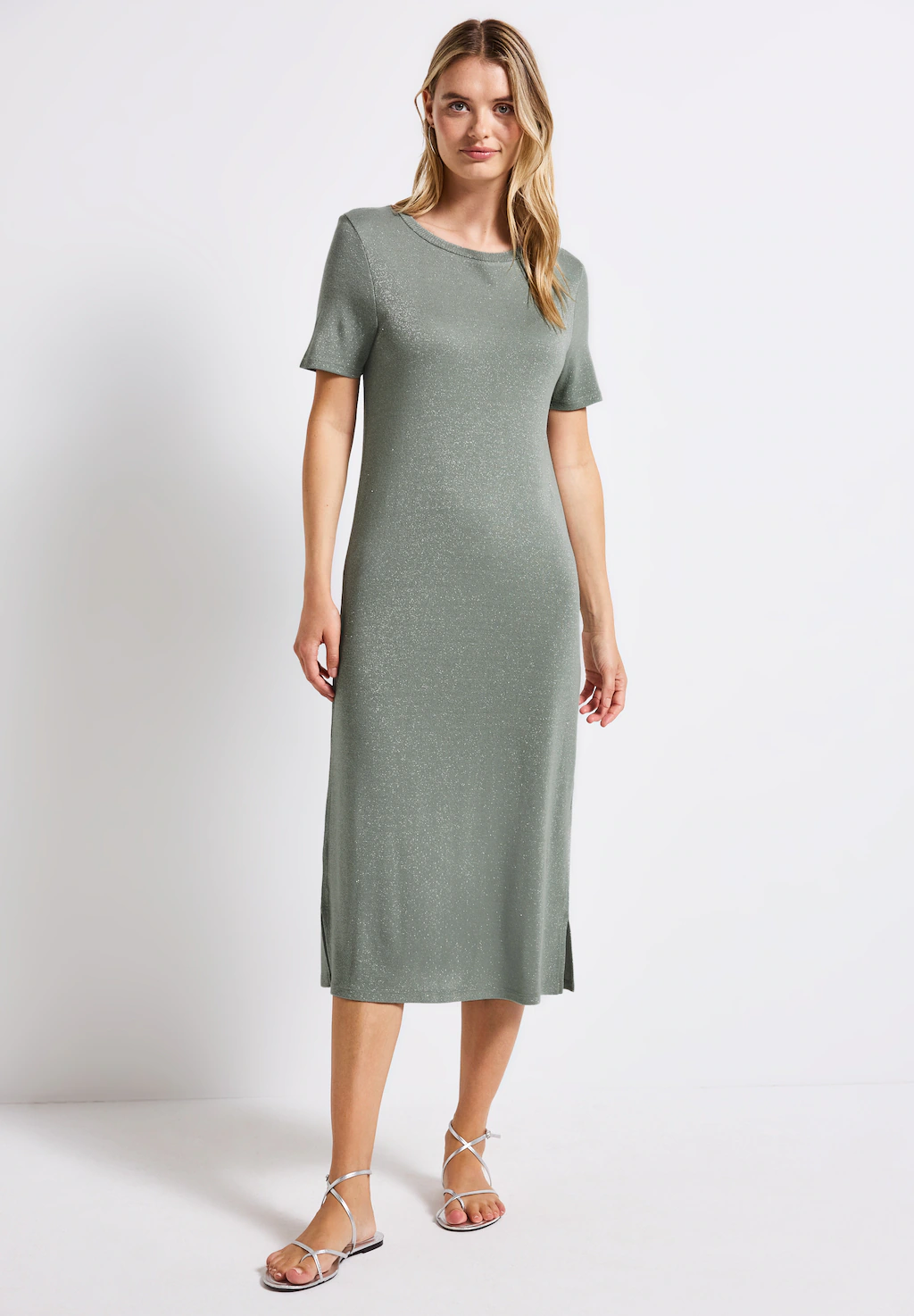 STREET ONE Sommerkleid, in Unifarbe günstig online kaufen