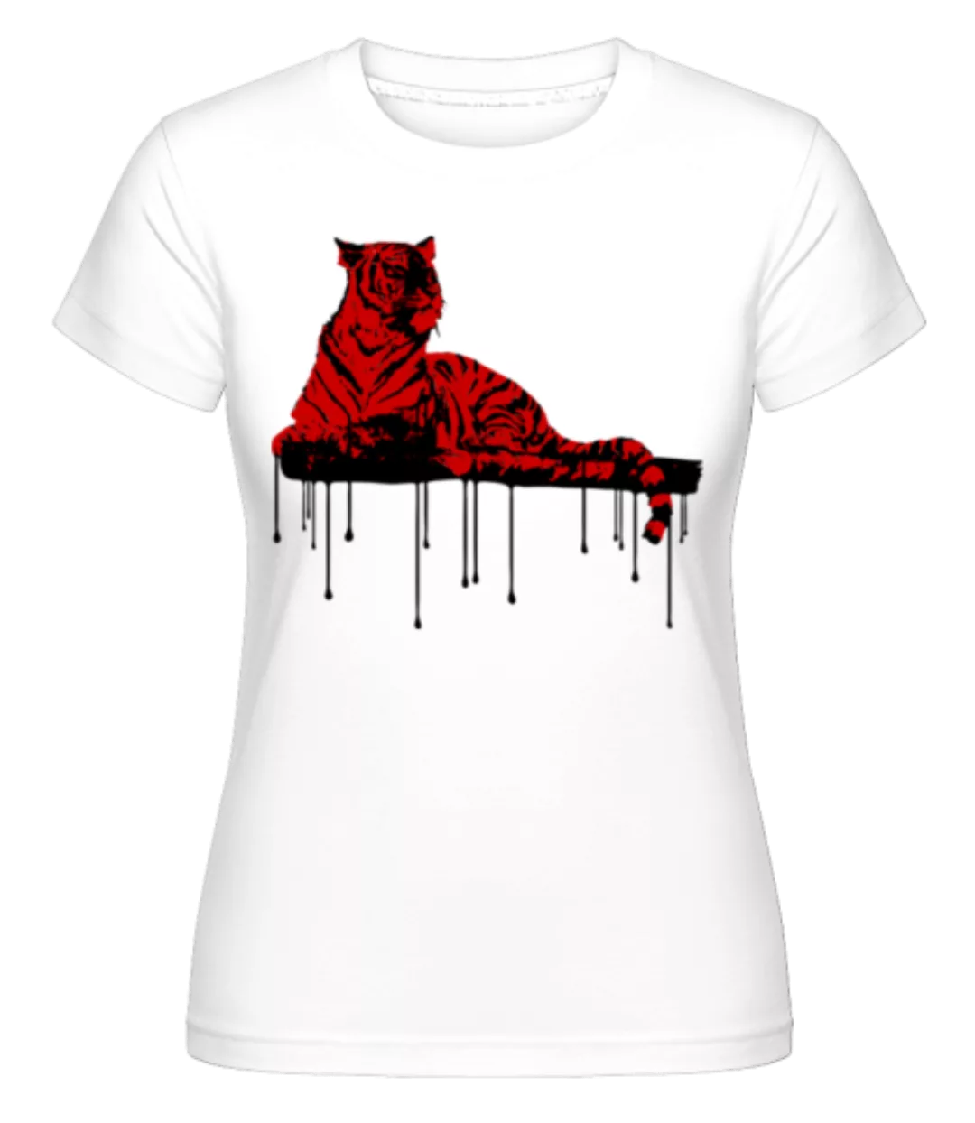 Roter Tiger · Shirtinator Frauen T-Shirt günstig online kaufen