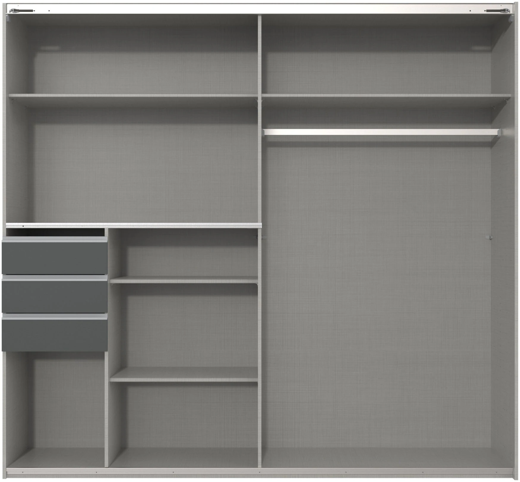 Wimex Schwebetürenschrank "Tilburg", mit Glaselementen günstig online kaufen