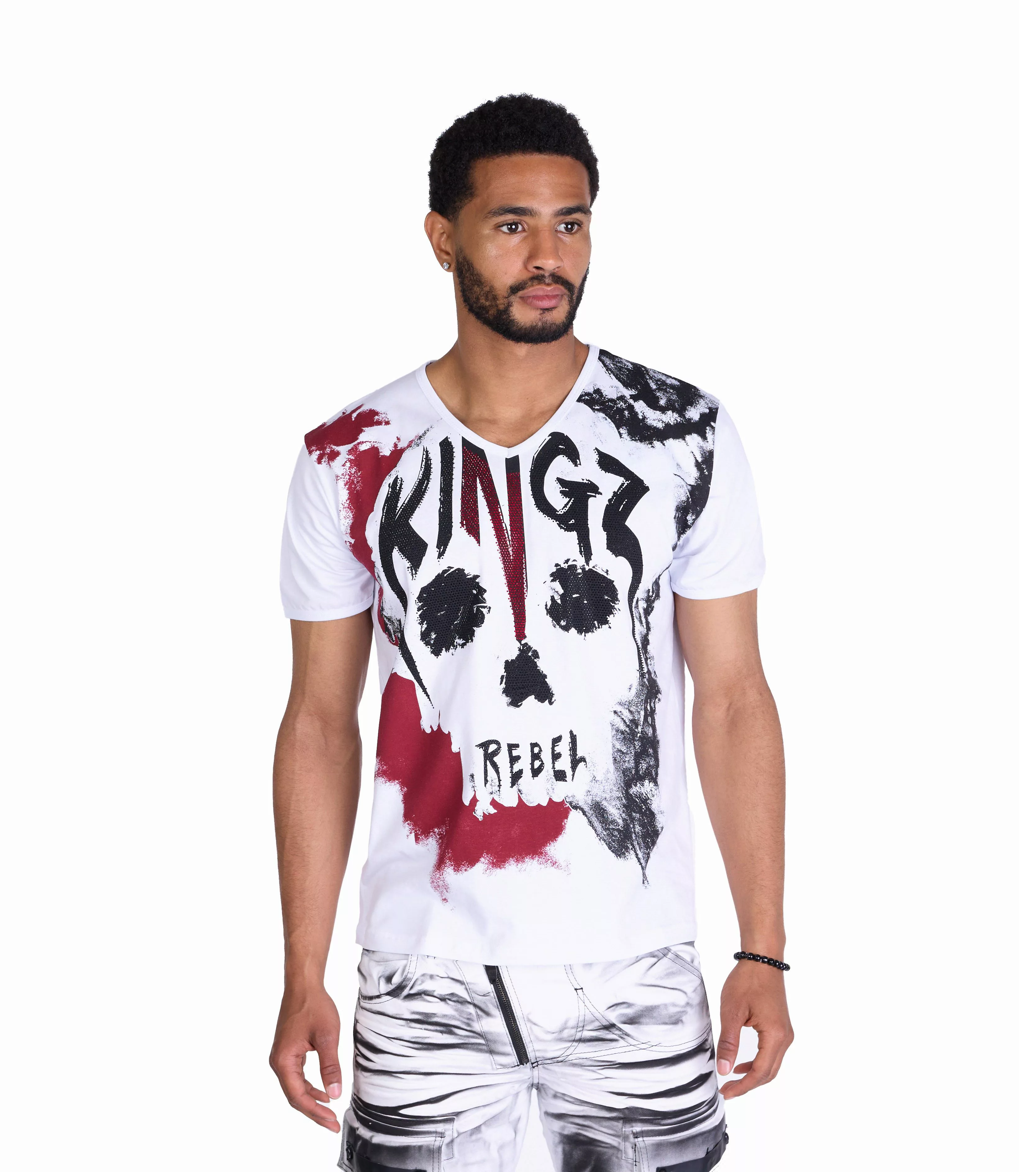 KINGZ T-Shirt KINGZ Herren T-Shirt mit günstig online kaufen