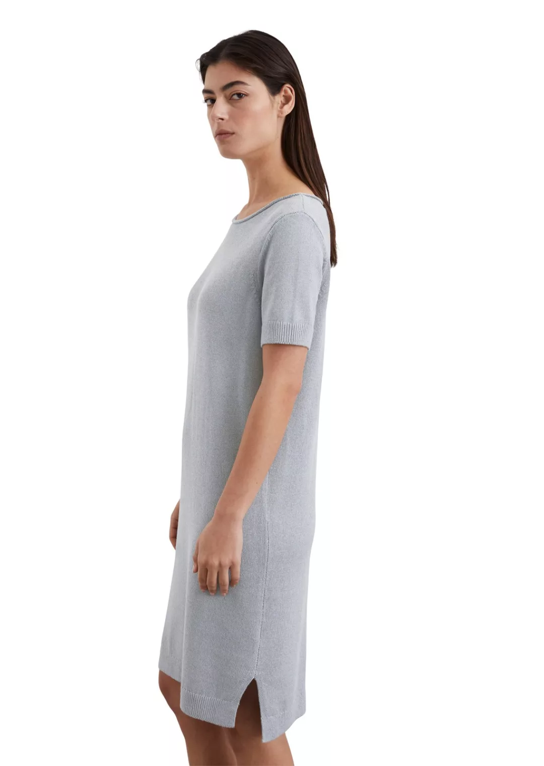 Marc OPolo Strickkleid "aus Bio-Baumwolle-Leinen-Mix" günstig online kaufen