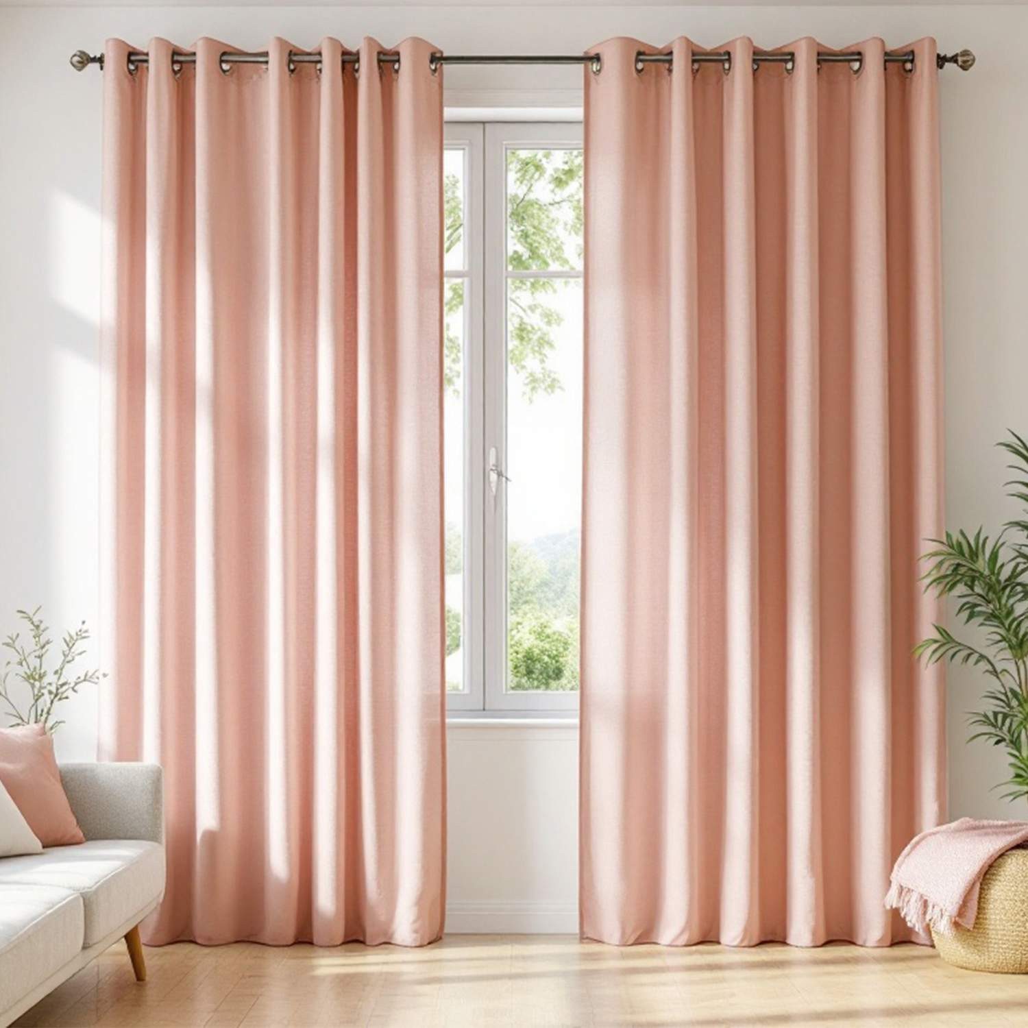 Esprit Vorhang HARP Blickdichter Ösenvorhang, Öse günstig online kaufen