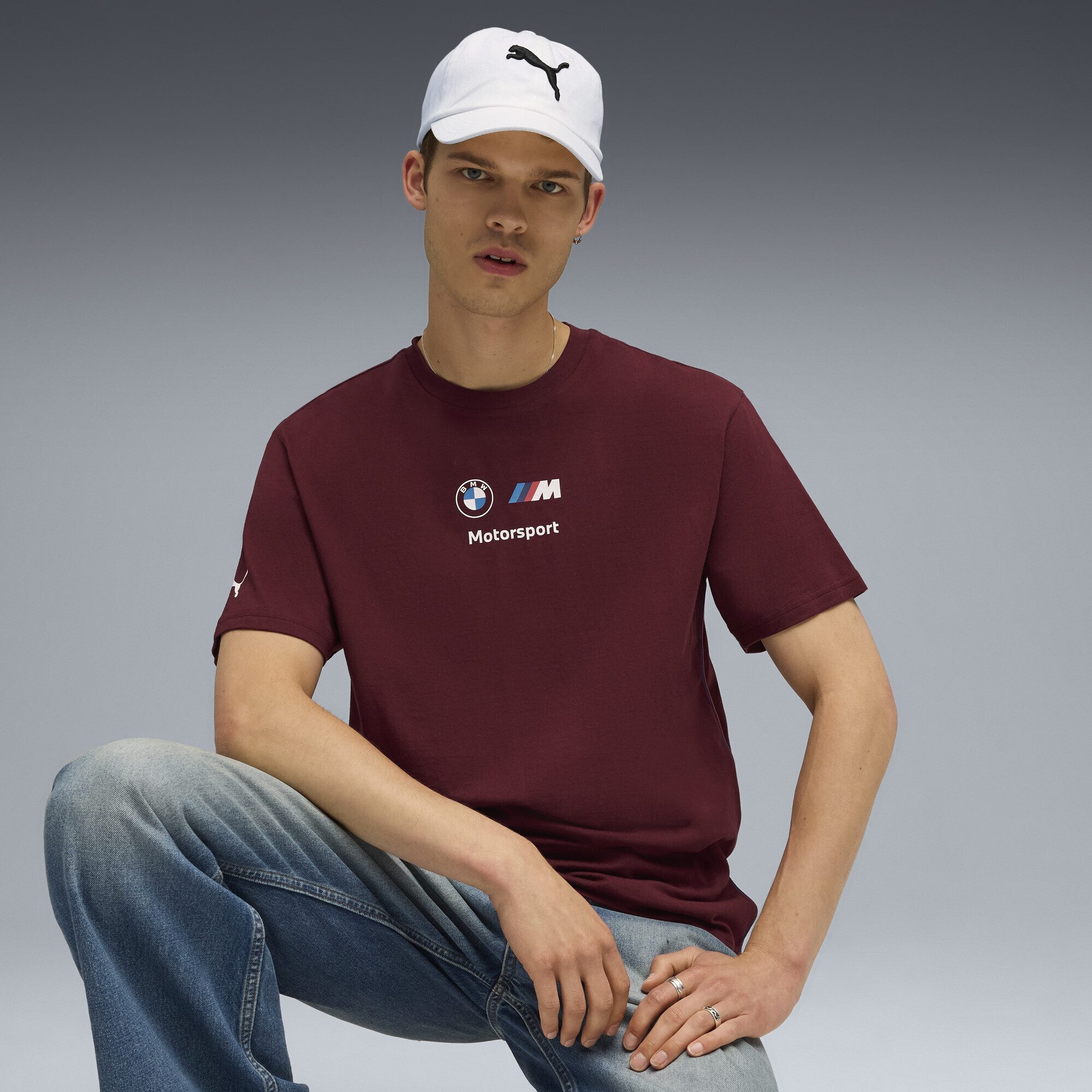 PUMA T-Shirt "BMW M Motorsport Essentials Logo T-Shirt Herren" günstig online kaufen