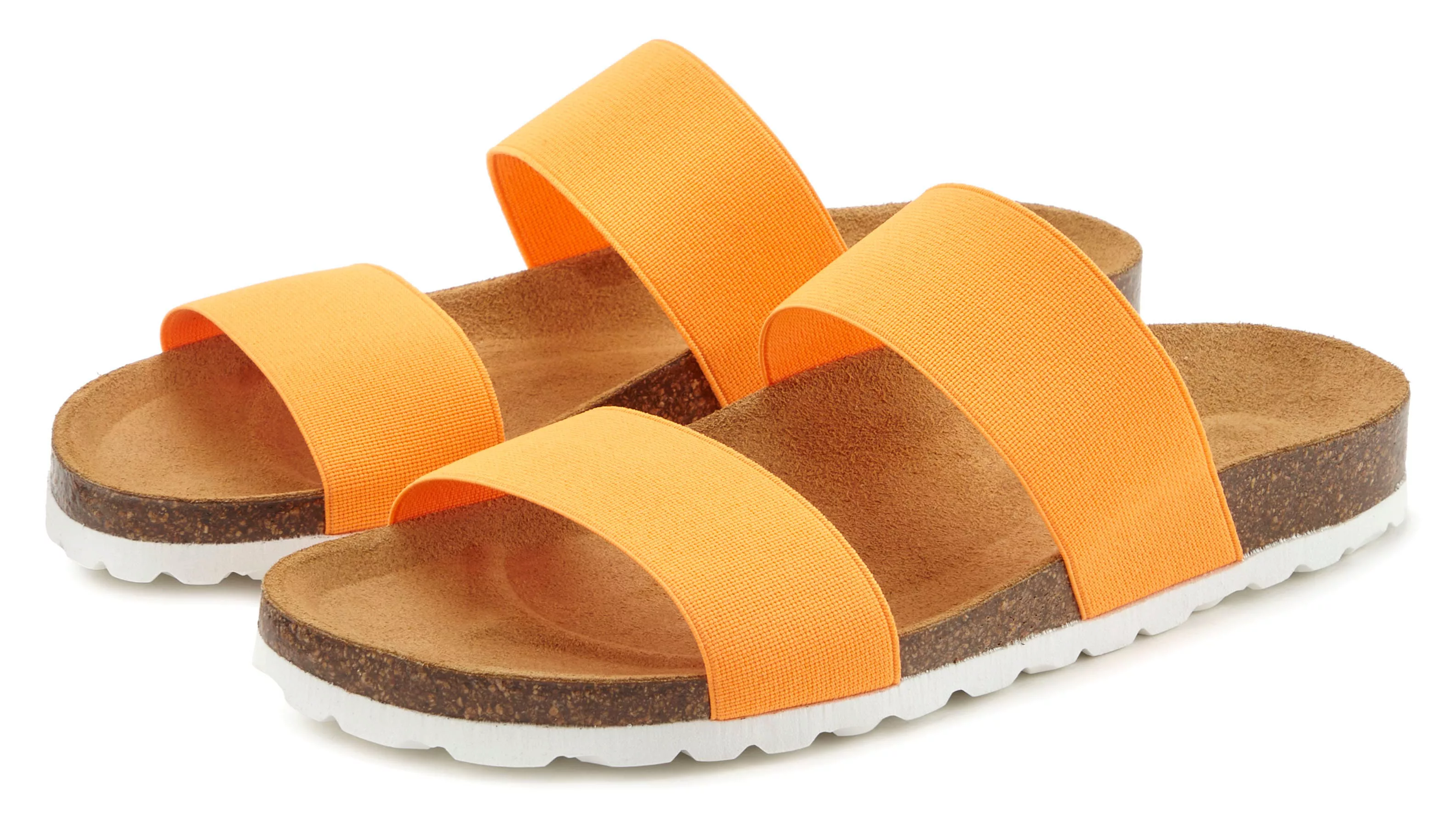 Vivance Pantolette "Sandale, Mule, offener Schuh,", mit komfortablem Korkfu günstig online kaufen