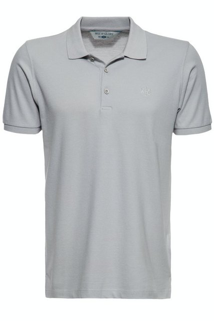 Way of Glory Poloshirt aus hochwertigem Pikee günstig online kaufen