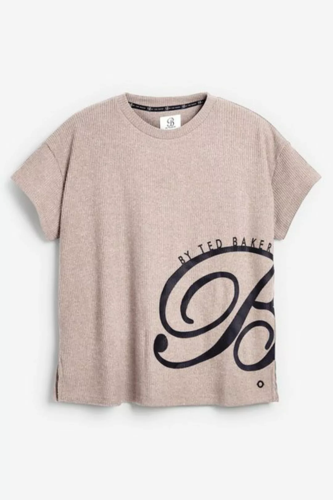 B by Ted Baker T-Shirt B by Ted Baker Loungewear Geripptes T-Shirt (1-tlg) günstig online kaufen