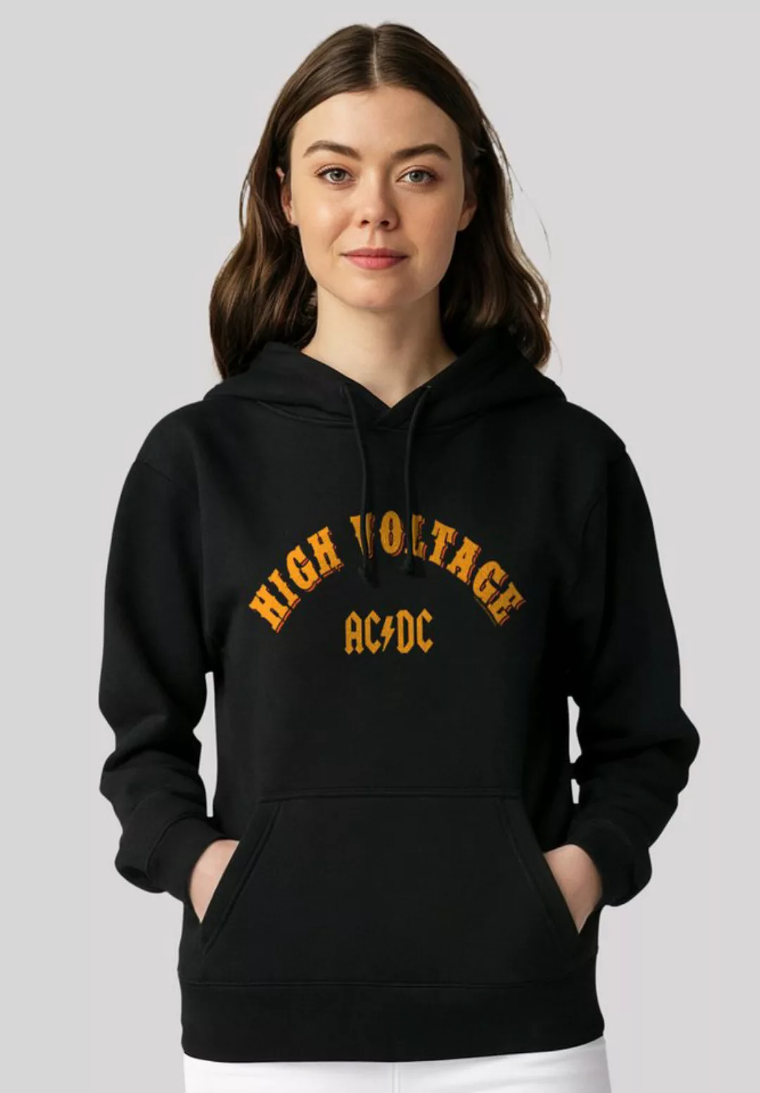 F4NT4STIC Kapuzenpullover AC/DC Rock Musik Band High Voltage Collegiate Pre günstig online kaufen