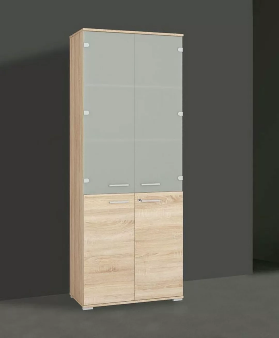 Feldmann-Wohnen Aktenschrank Optimal B/T/H: 79 cm / 41 cm / 204 cm günstig online kaufen