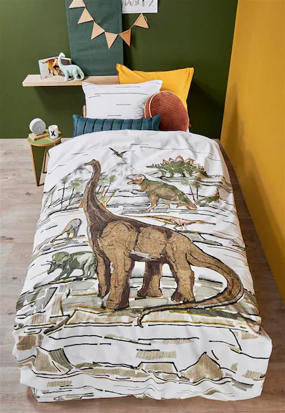 Beddinghouse x Hanneke de Jager Kinderbettwäsche »Dinosaurus« günstig online kaufen