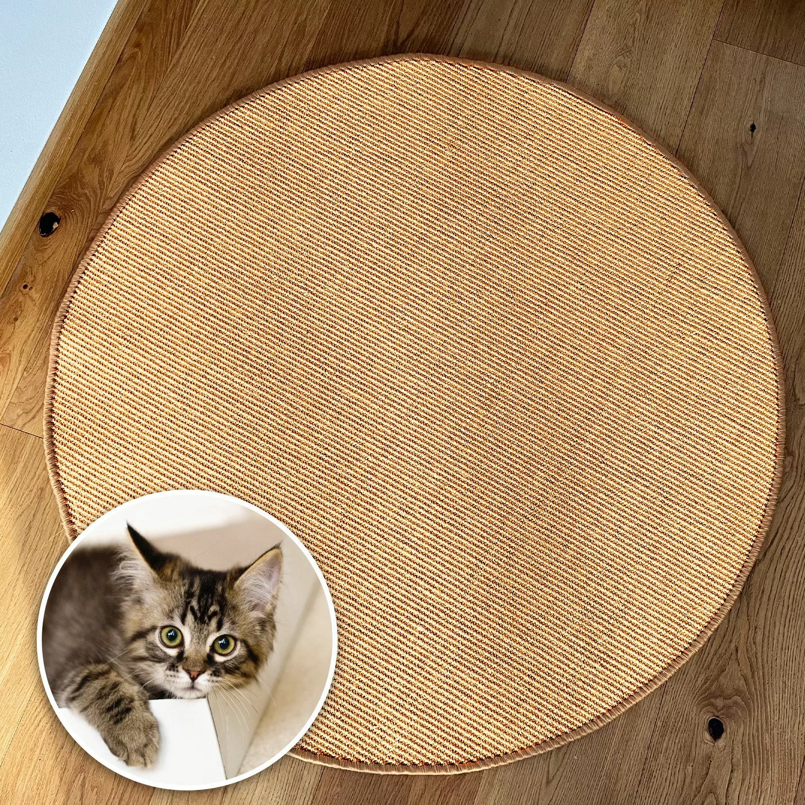 Karat Kratzmatte für Katzen, Sisal Kratzteppich, günstig online kaufen