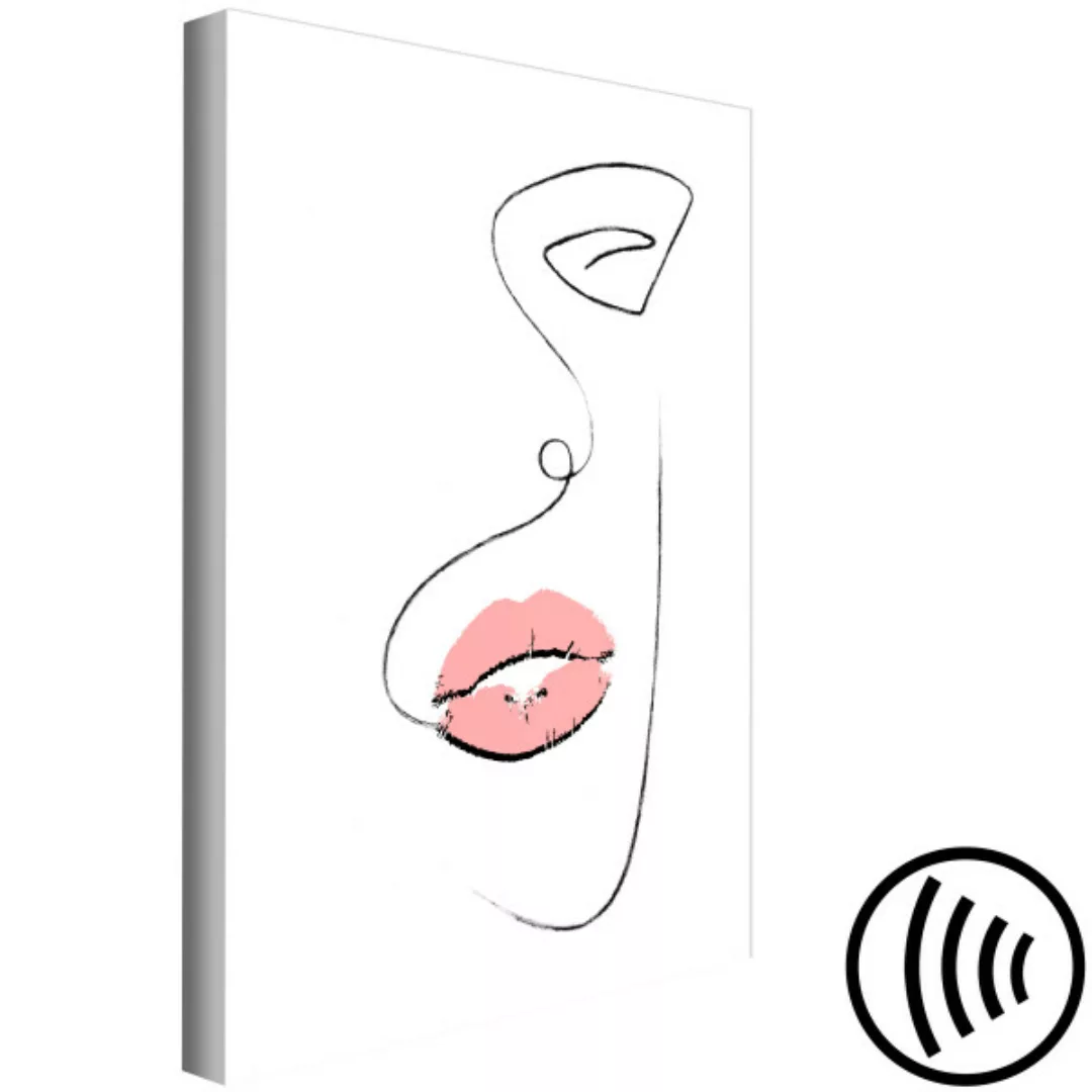 Leinwandbild Full Lips (1 Part) Vertical XXL günstig online kaufen