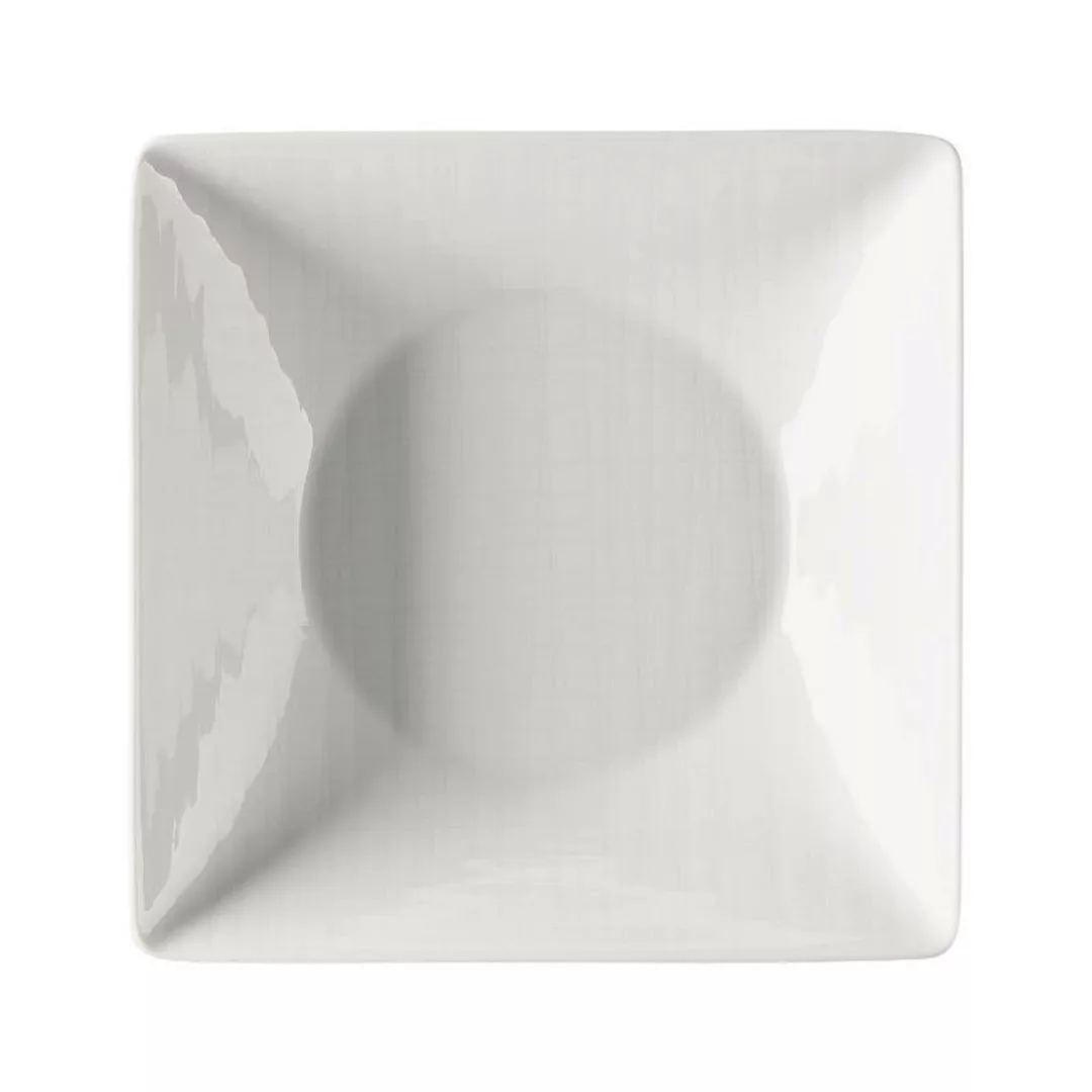Rosenthal Mesh Weiß Teller quadratisch tief 20 cm günstig online kaufen