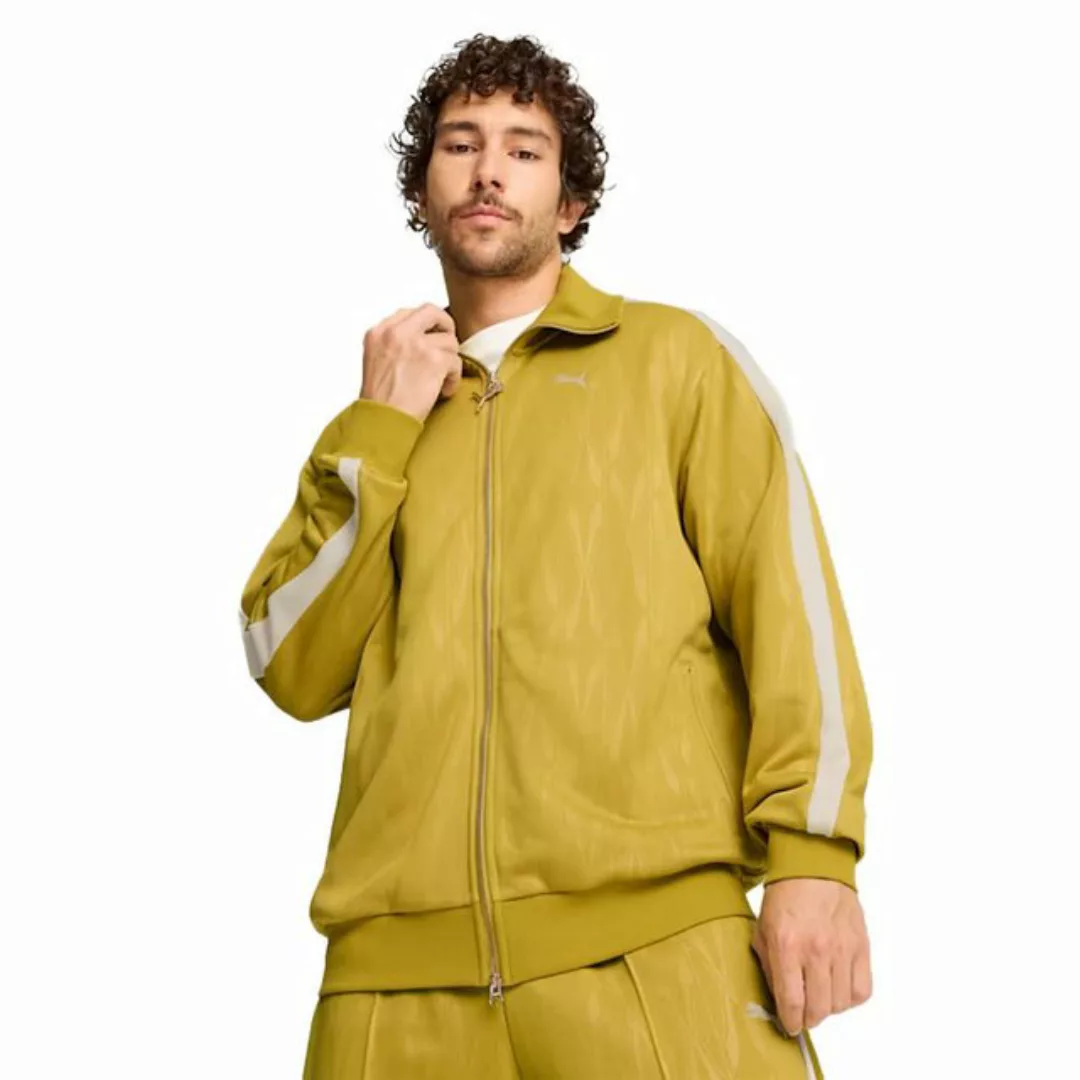 PUMA IP Kapuzenplüschjacke The NeverWorn IV T7 Jacket, gelb günstig online kaufen