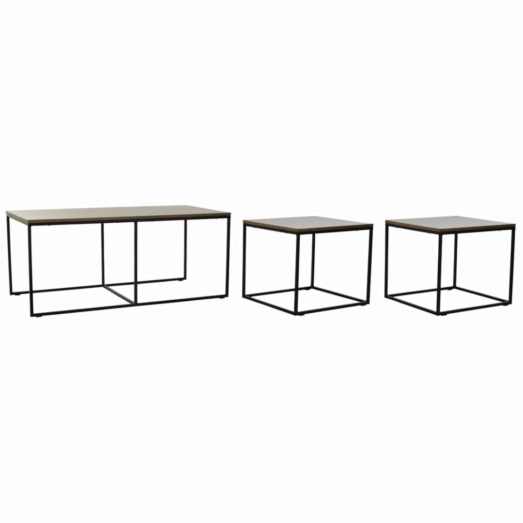 Beistelltisch Dkd Home Decor Holz Metall (3 Pcs) (122.5 X 61 X 53 Cm) (56 X günstig online kaufen