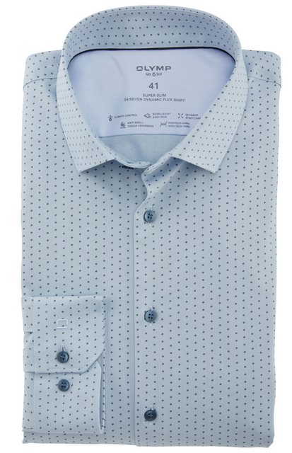 OLYMP Langarmhemd Olymp No. 6 Six super slim 24/Seven Langarmhemd 2550/34/1 günstig online kaufen