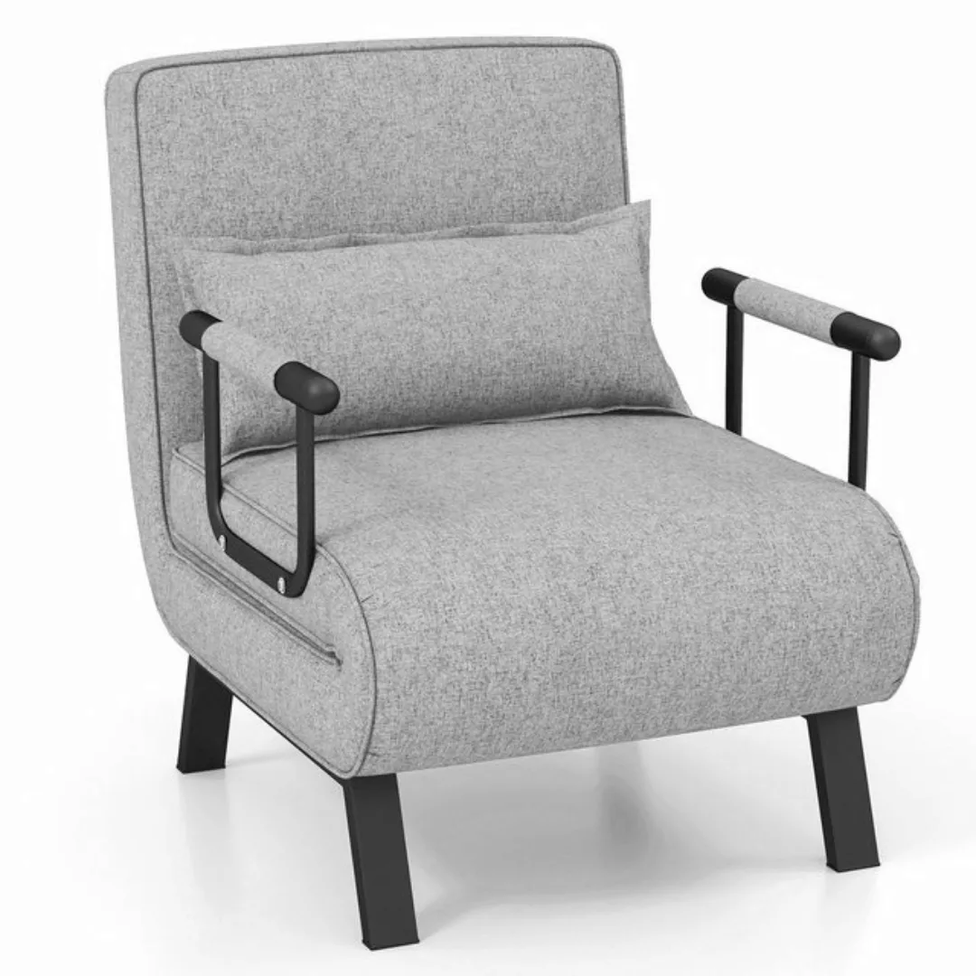 COSTWAY Schlafsofa, 4 in 1, klappbar, mit verstellbarer Rückenlehne, 150 kg günstig online kaufen