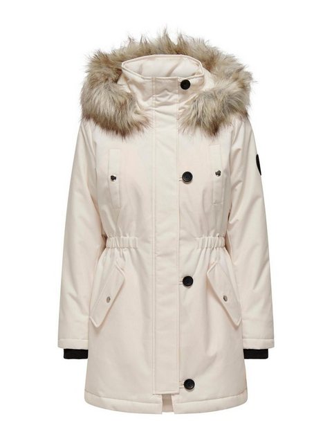 ONLY Winterjacke Only Damen Winter-Jacke OnlIris einfarbiger Parka Mantel F günstig online kaufen