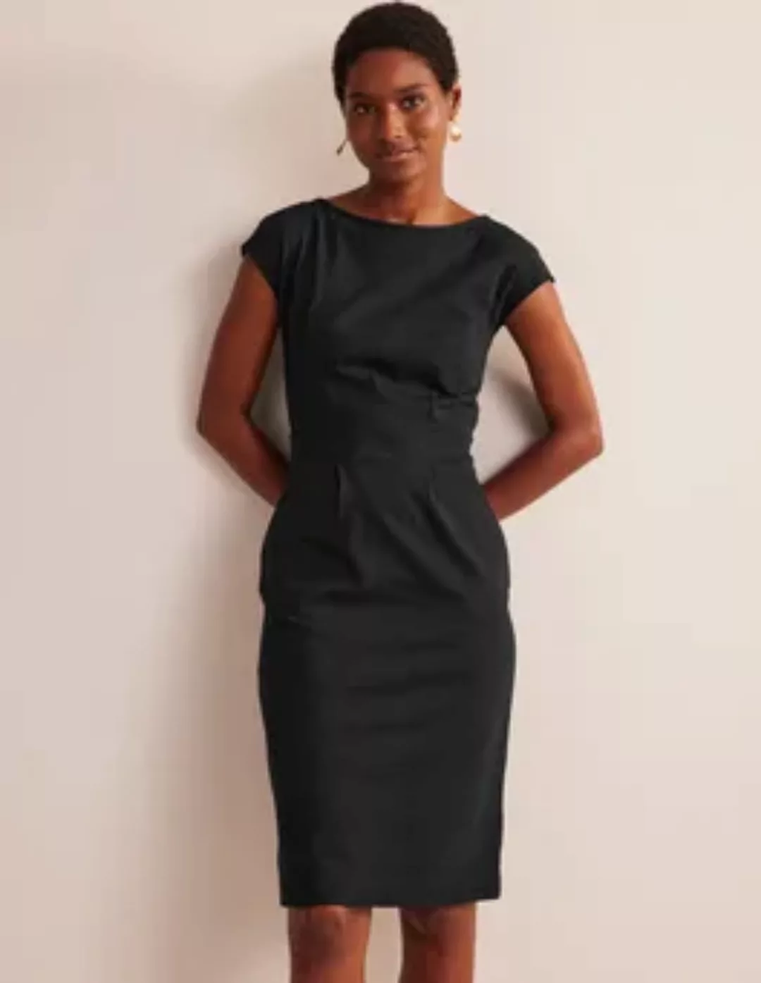 Florrie Jerseykleid Damen Boden, Schwarz günstig online kaufen