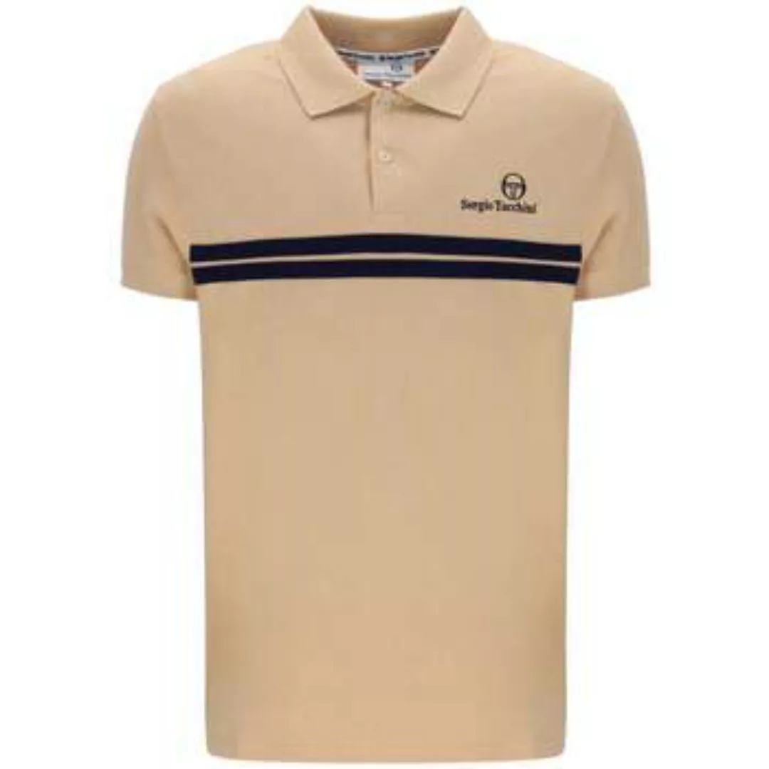 Sergio Tacchini  T-Shirts & Poloshirts New Supermac Polo Shirt Latte/Mariti günstig online kaufen