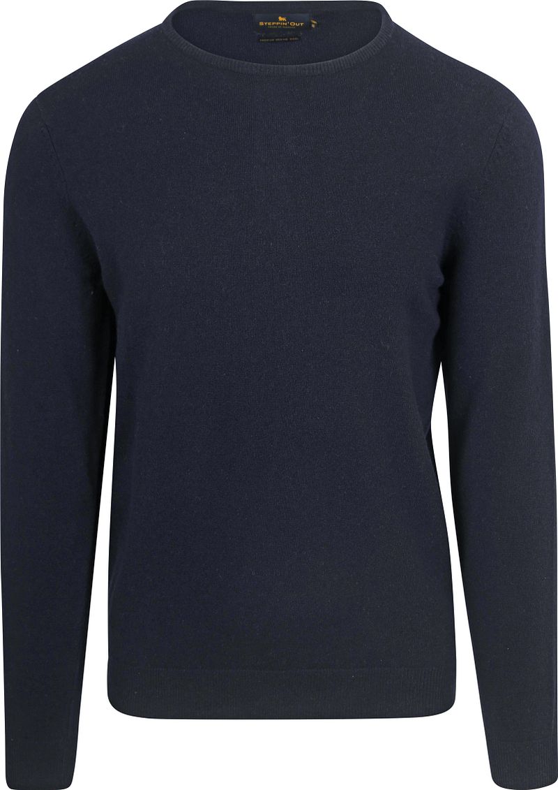 Steppin' Out Pullover Cashmere Navy - Größe L günstig online kaufen