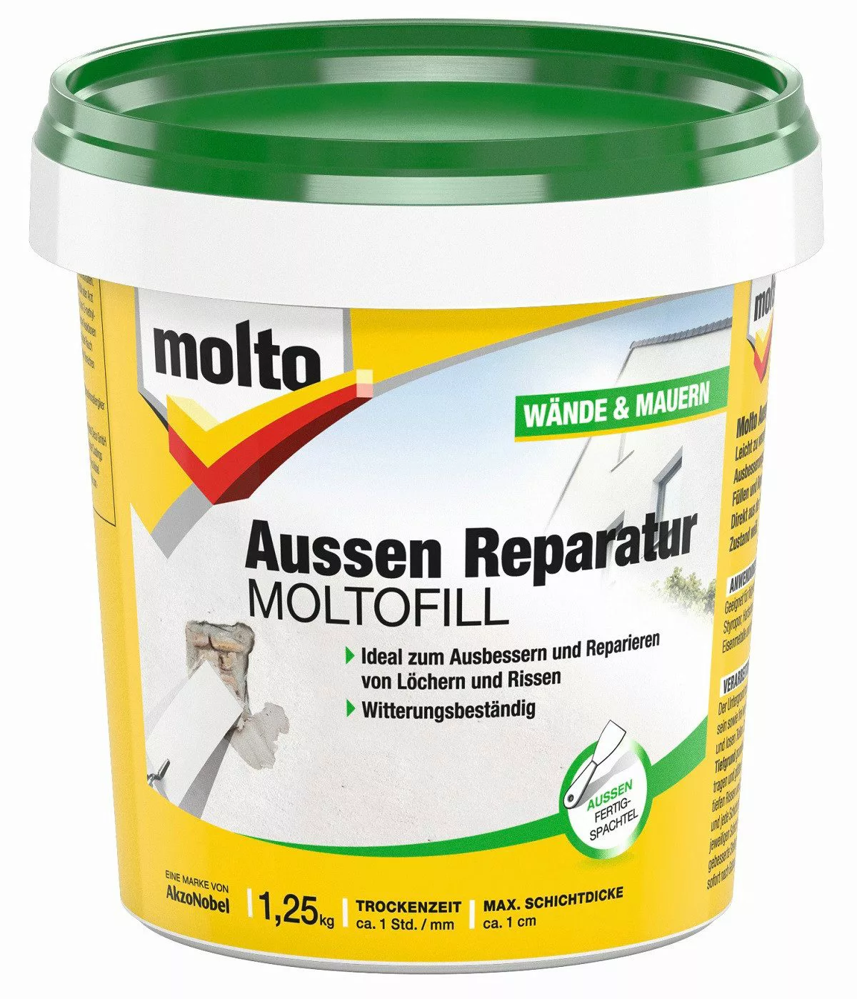 MOLTO Spachtelmasse MOLTO Moltofill Fertigspachtel Außen günstig online kaufen