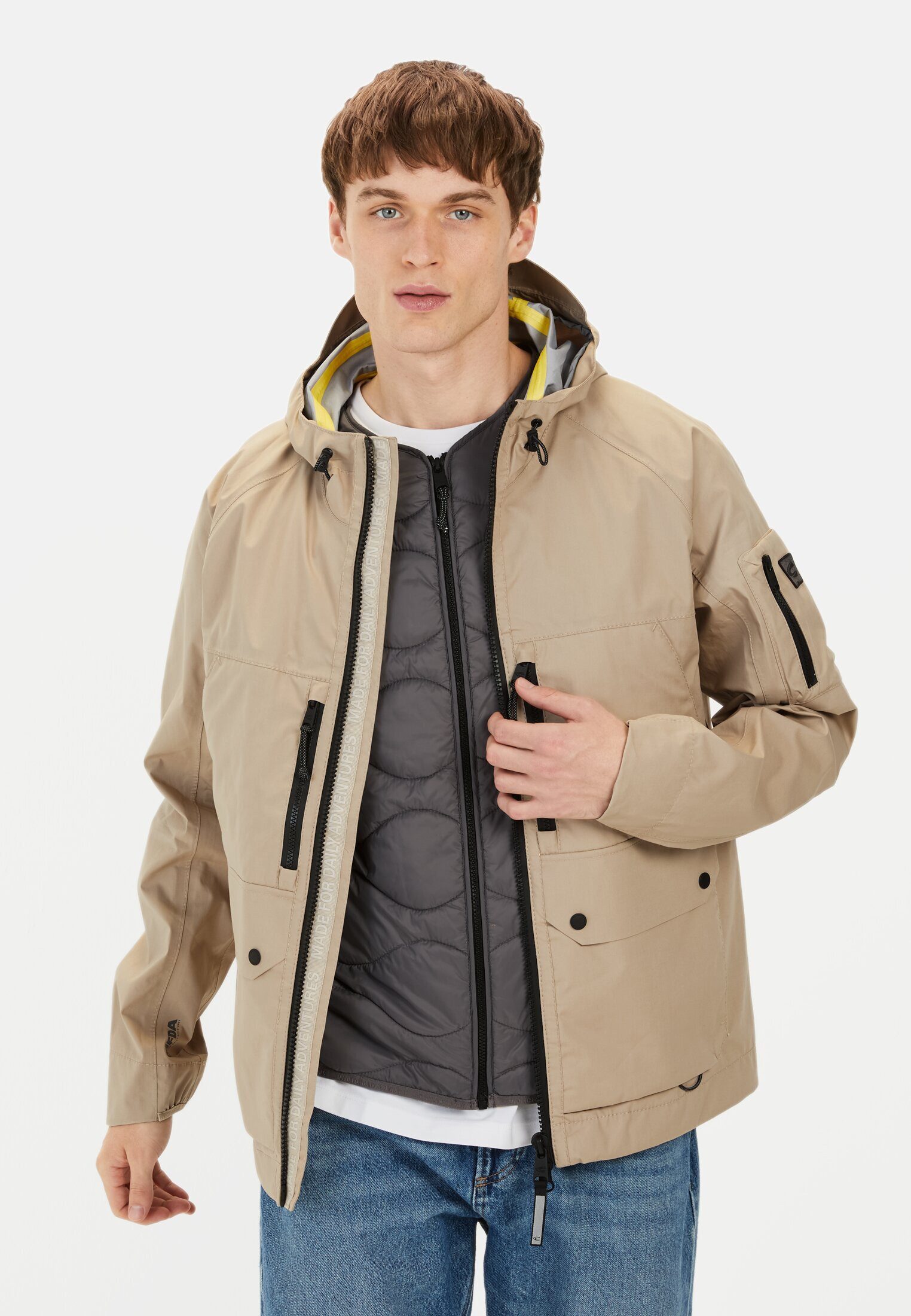 camel active Funktionsjacke aus Baumwolle mit günstig online kaufen
