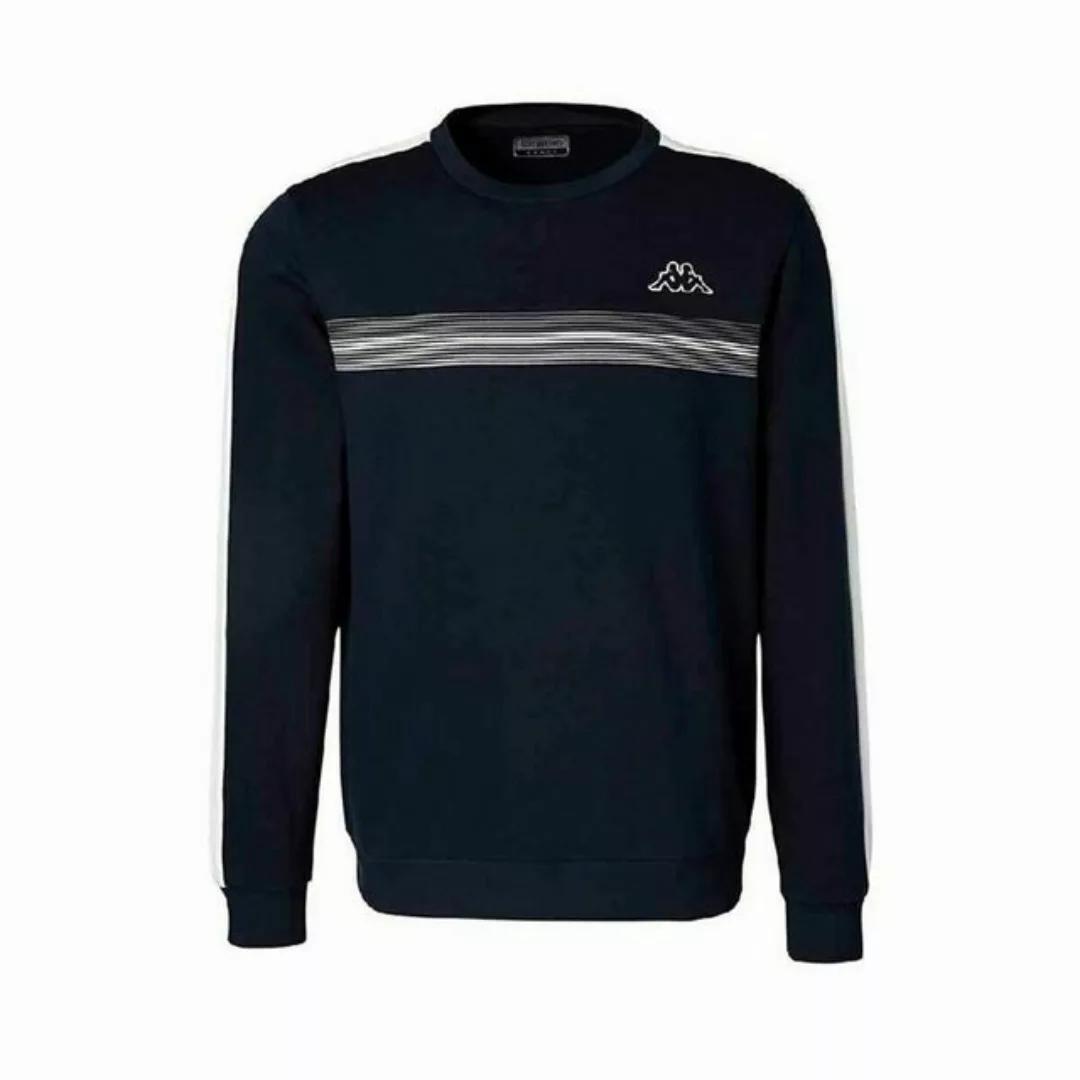 Kappa Sweater Herren Sweater ohne Kapuze Kappa Marineblau günstig online kaufen