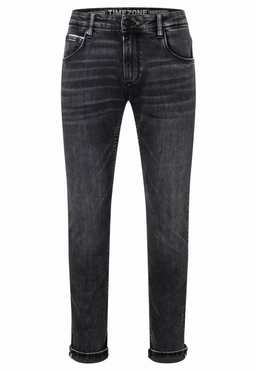 TIMEZONE Herren Jeans SLIM SCOTTTZ - Slim Fit - Schwarz - Carbon Black Wash günstig online kaufen