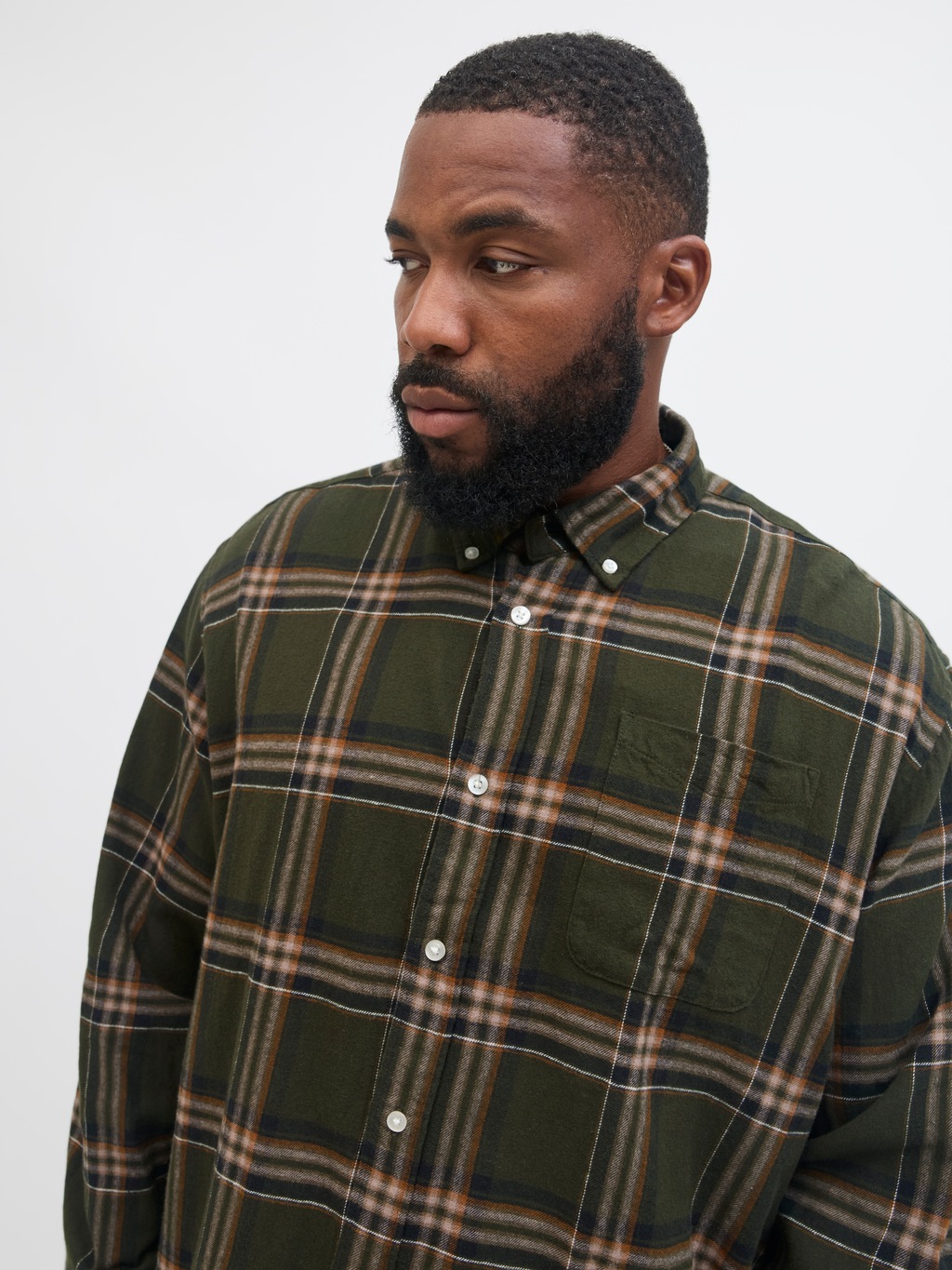 Jack & Jones PlusSize Langarmhemd "JJECLASSIC FLANNEL CHECK SHIRT LS SN PLS günstig online kaufen