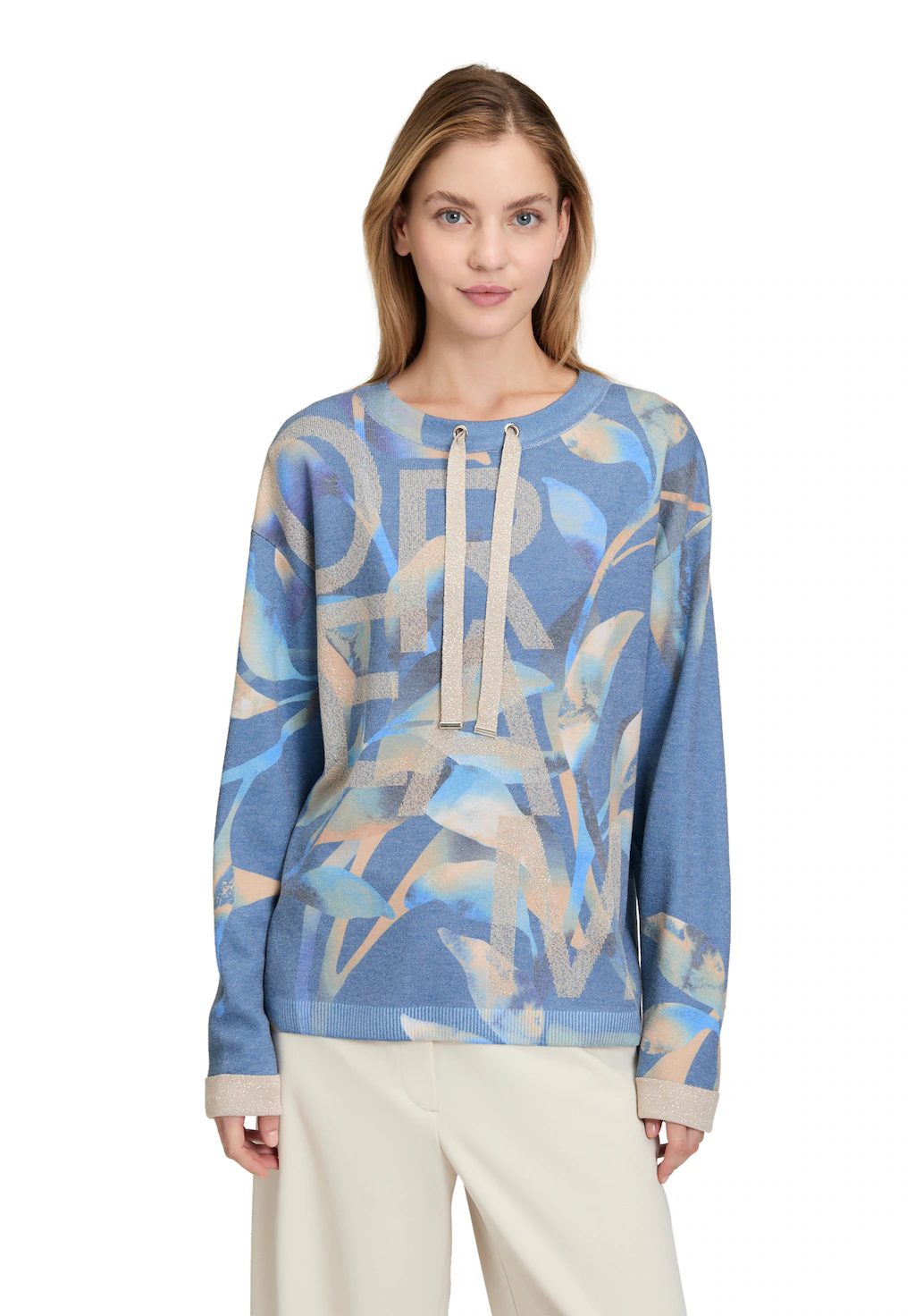 Betty Barclay Strickpullover "Betty Barclay Damen Feinstrickpullover mit Pr günstig online kaufen