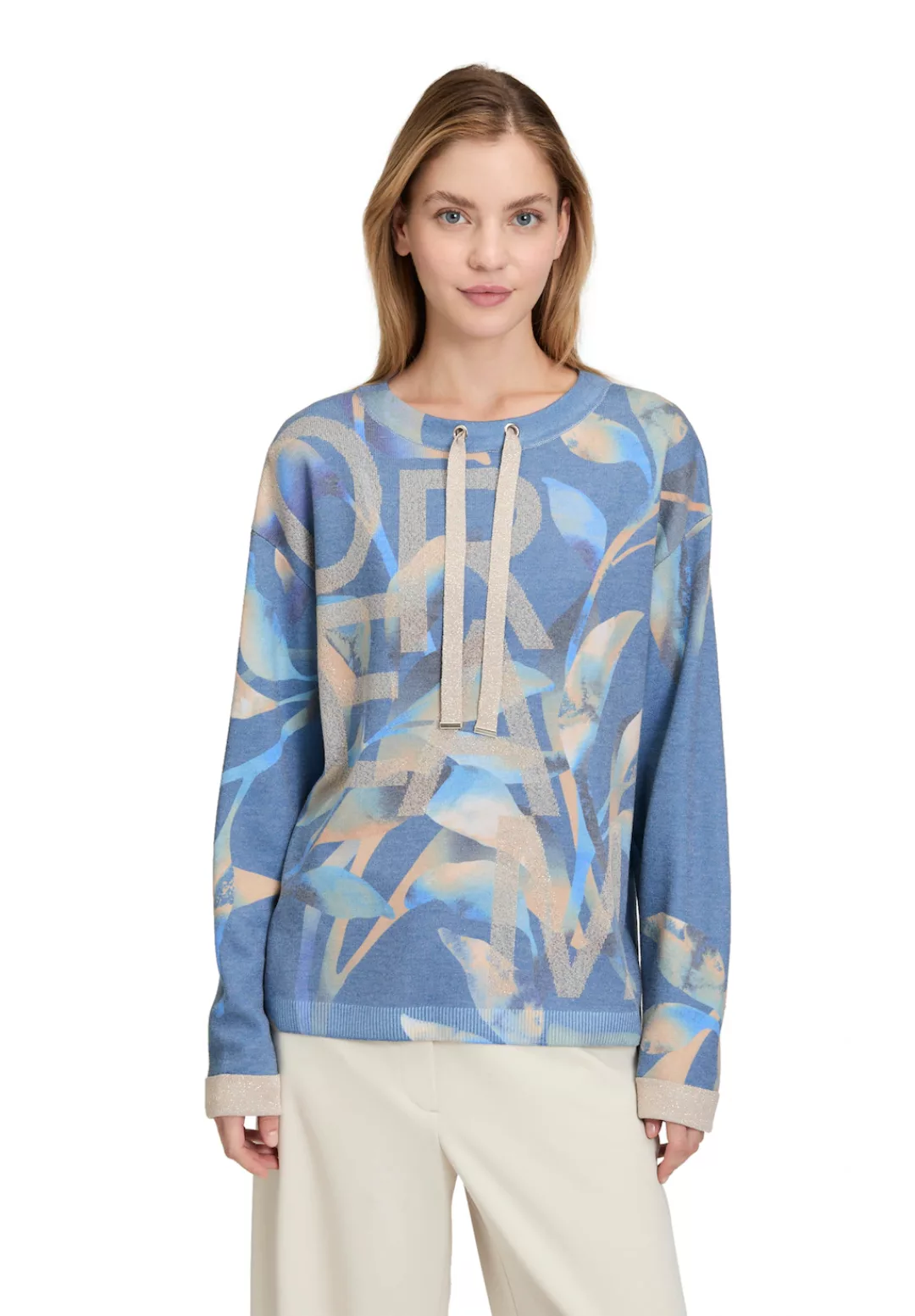 Betty Barclay Strickpullover "Betty Barclay Damen Feinstrickpullover mit Pr günstig online kaufen