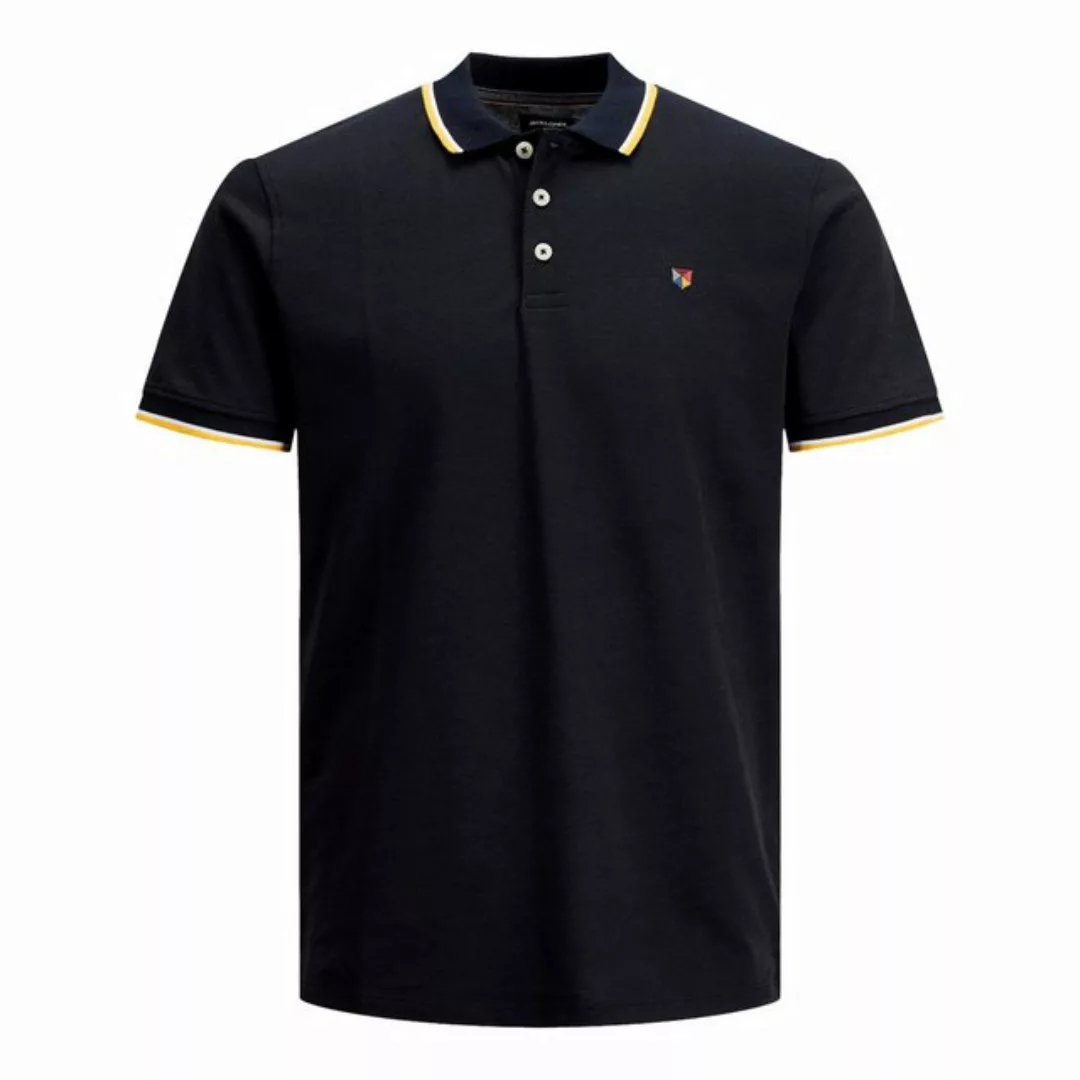 Jack & Jones Poloshirt JPRBLUWIN Polo SS Noos mit farblich abgesetzten Stre günstig online kaufen