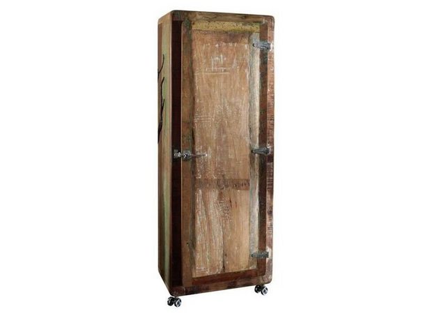 Massivmoebel24 Dreh-/Schwebetürenschrank (Schrank Altholz 60x48x165 mehrfar günstig online kaufen