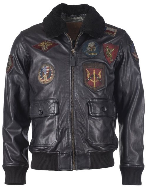 TOP GUN Lederjacke "TGJ1001" günstig online kaufen