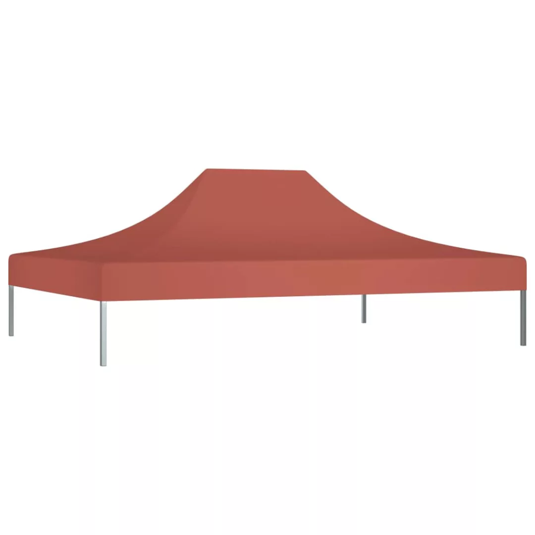 Partyzelt-dach 4x3 M Terrakotta-rot 270 G/m² günstig online kaufen