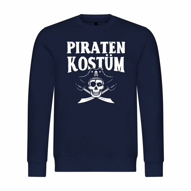 deinshirt Rundhalspullover Herren Pullover PIRATENKOSTÜM Mit Print Motiv, G günstig online kaufen