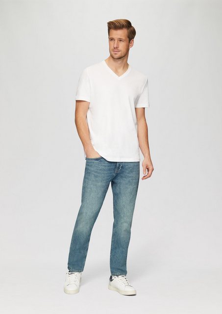 s.Oliver Stoffhose Jeans Mauro / Regular Fit / Mid Rise / Tapered Leg Blend günstig online kaufen