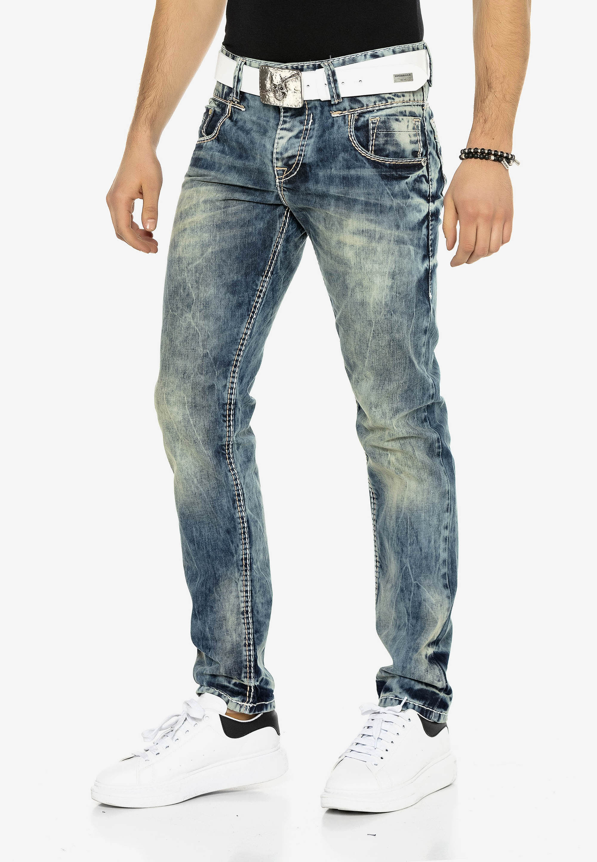 Cipo & Baxx Bequeme Jeans, in bequemem Regular Fit-Schnitt günstig online kaufen