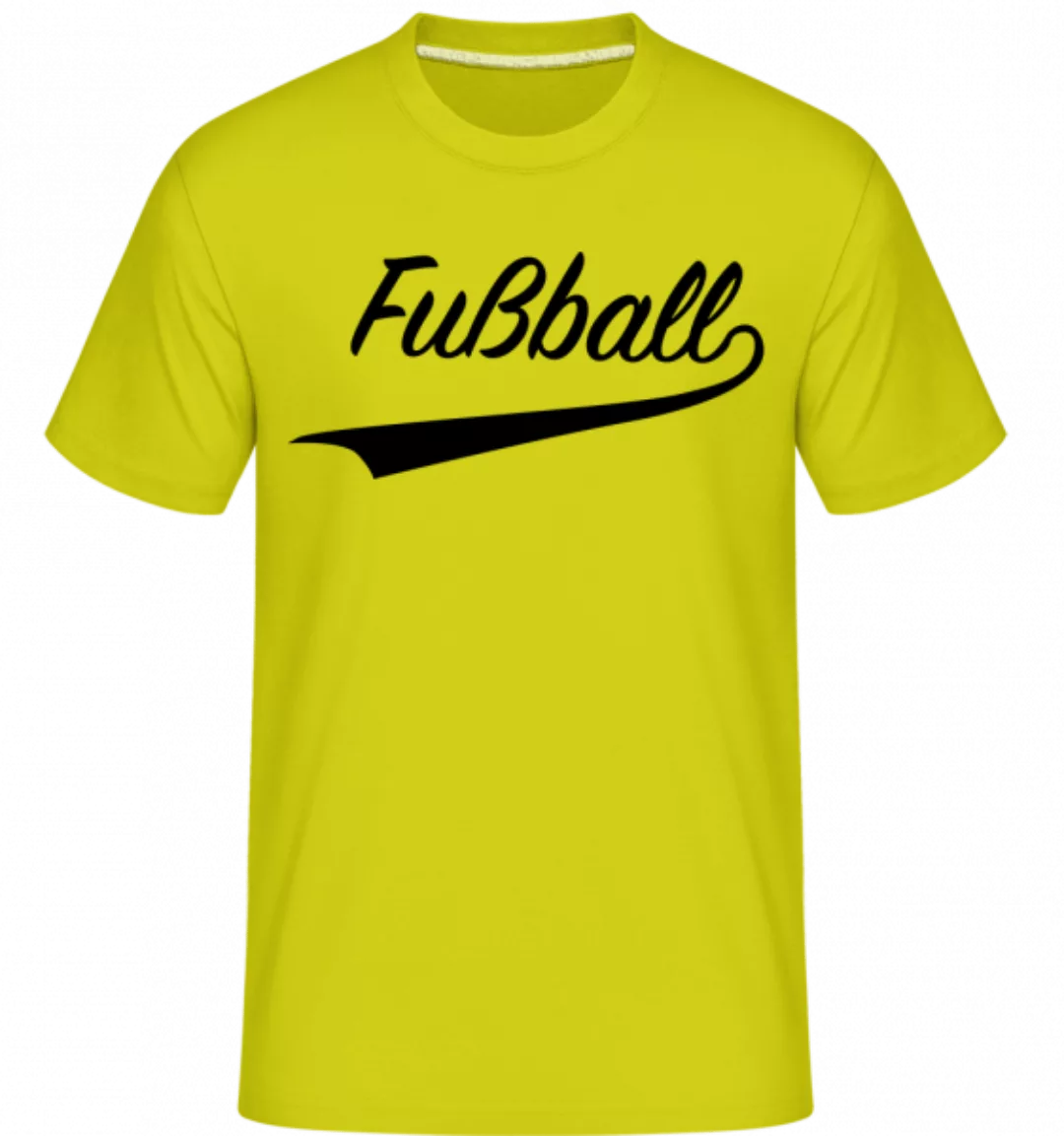 Fussball Schriftzug · Shirtinator Männer T-Shirt günstig online kaufen