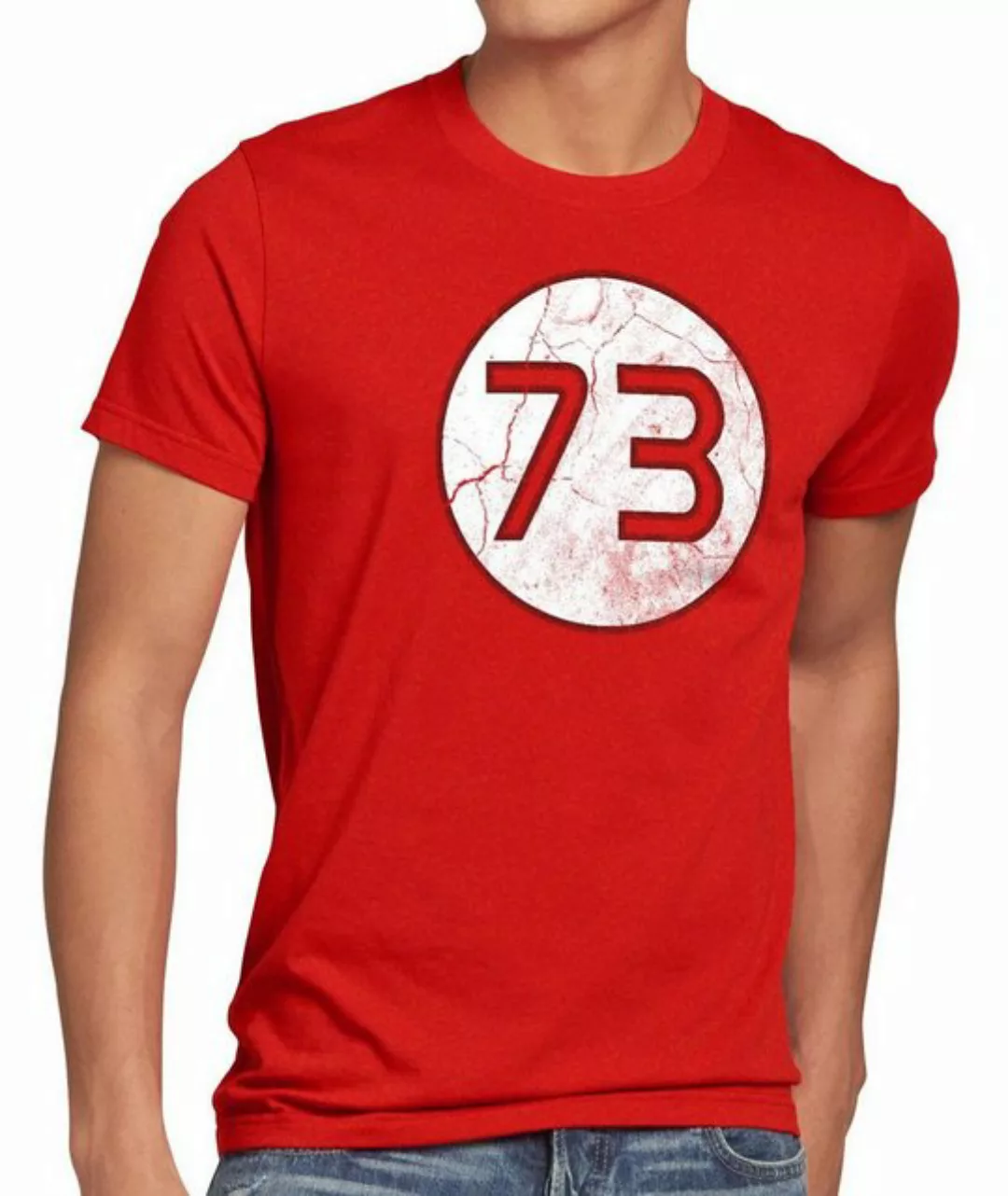 style3 T-Shirt 73 Sheldon Lieblingszahl the big bang theory sheldon cooper günstig online kaufen