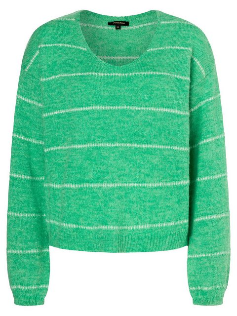 Pullover mit feinen Streifen, soft warm green, Frühjahrs-Kollektion günstig online kaufen