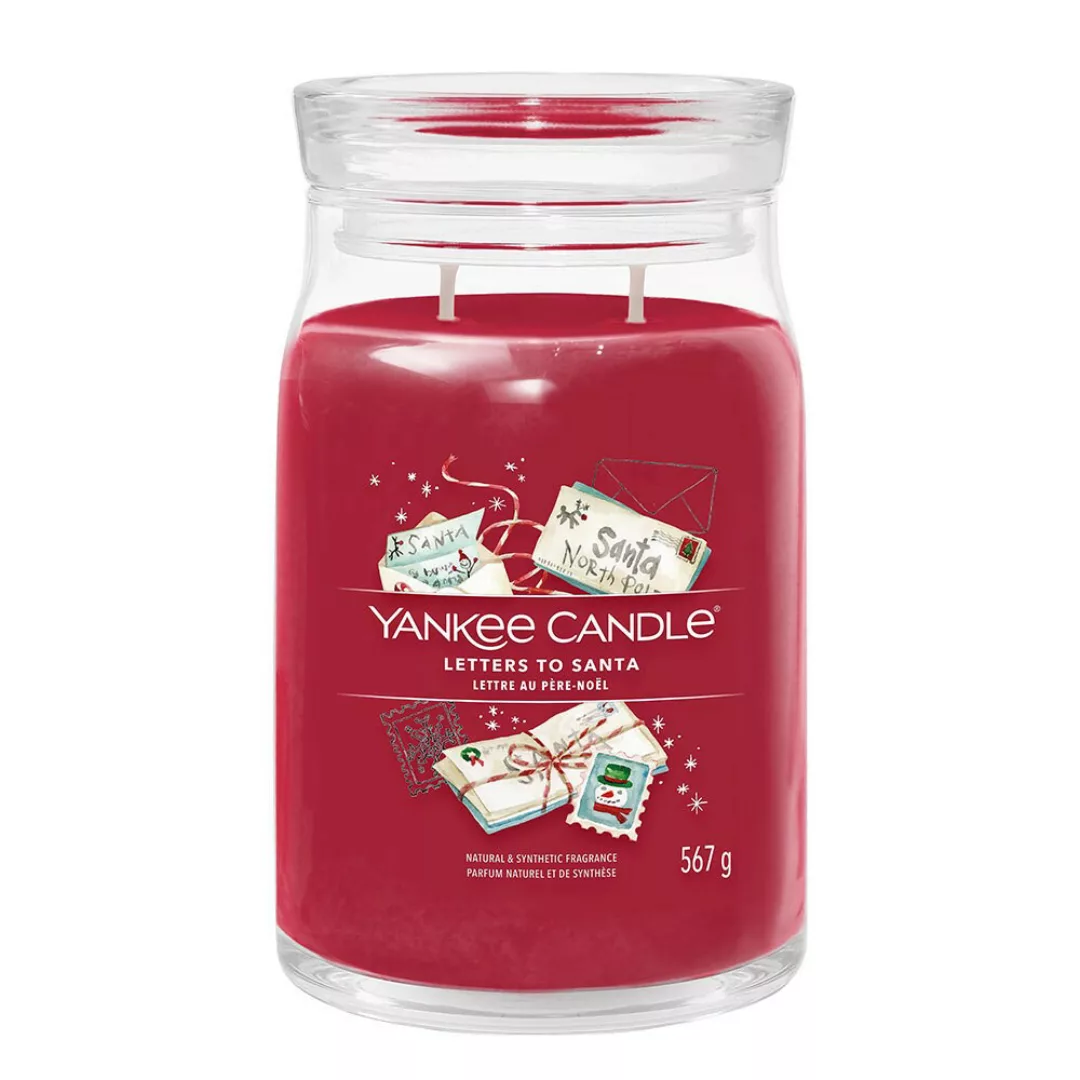 Yankee Candle Duftkerze Signature Letters To Santa 567 g günstig online kaufen