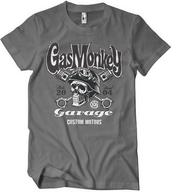 Gas Monkey Garage T-Shirt GmgCustom Motors Skull T-Shirt günstig online kaufen